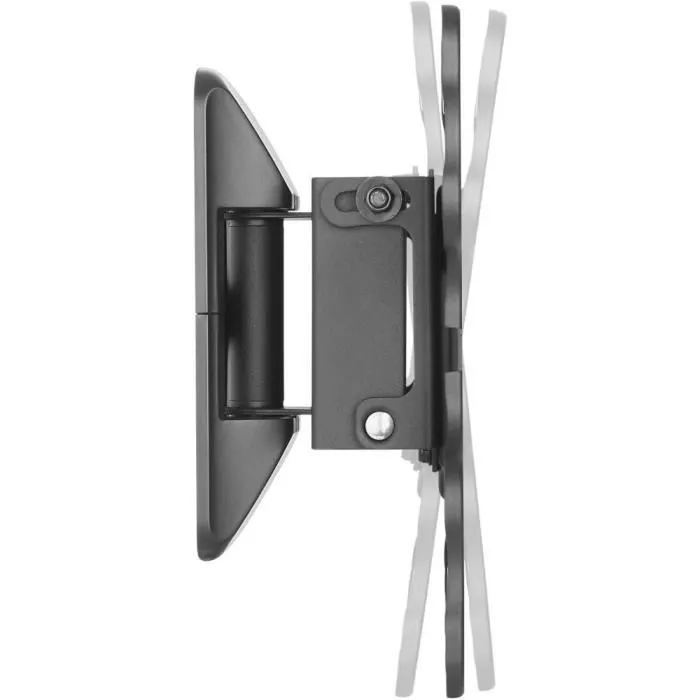 Stell SHO 7500 - Support mural TV réglable pour téléviseurs 23 à 42 pouces, inclinaison et rotation, charge 35 kg, en acier et plastique