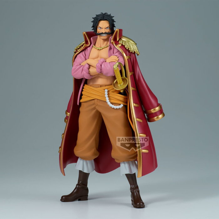 BANPRESTO Figure Gold D. Roger Grandline Series Special One Piece 20cm - Figurine Collection
