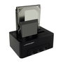 LC-Power LC-DOCK-U3-HUB Station d'accueil HDD USB 3.0 à double baie avec hub 3 ports