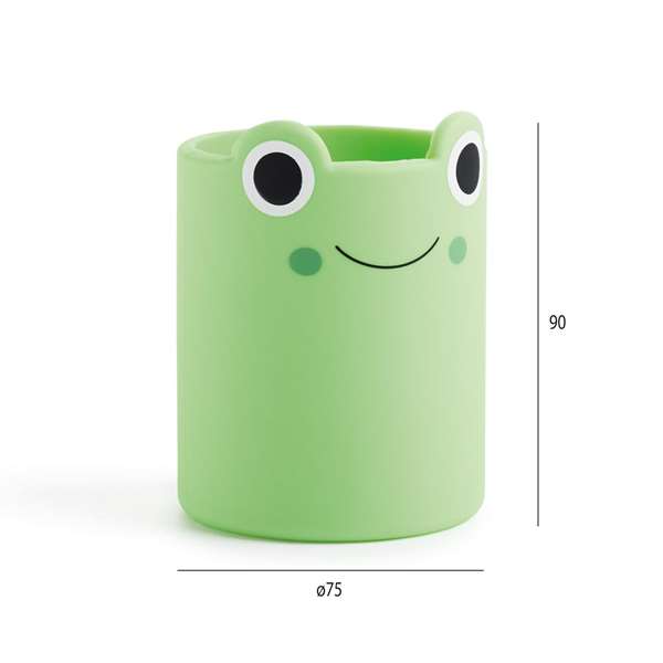 Apli Cubilete Silicone Ranita B2F 7,5x9 cm