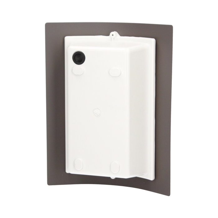 GSC Evolution Applique murale Sibe avec grille Gris anthracite E27