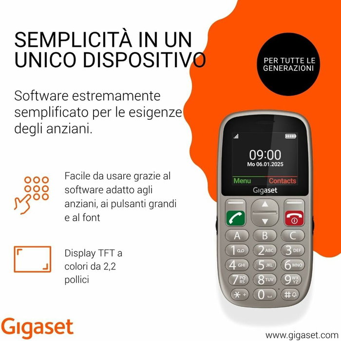 Gigaset GL395 Gris