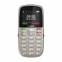 Gigaset GL395 Téléphone Mobile Senior Gris avec clavier large, écran 2.2", touche SOS, double SIM, Bluetooth
