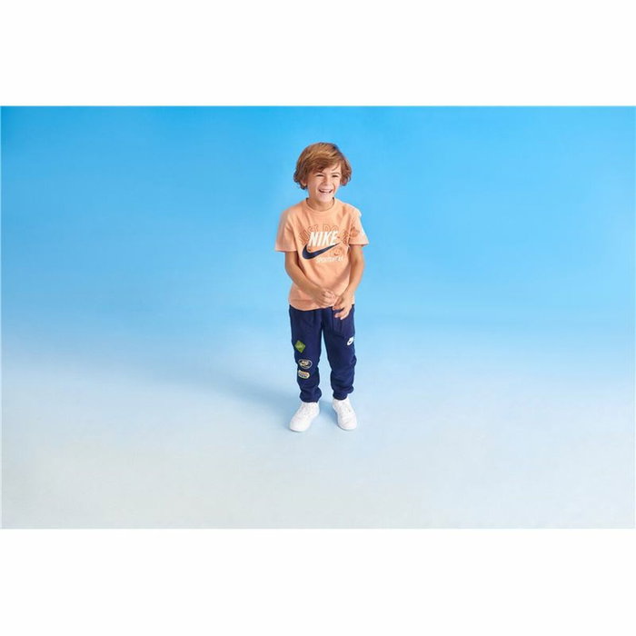 T-shirt à manches courtes enfant Nike Retro Ss Beige