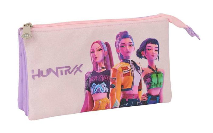 Safta Portatodo triple K-Pop Demon Hunters - Iconic 22 x 12 x 3 cm