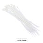 Hantums Sac de 25 colliers de serrage 100% nylon 160x2,5mm Naturel