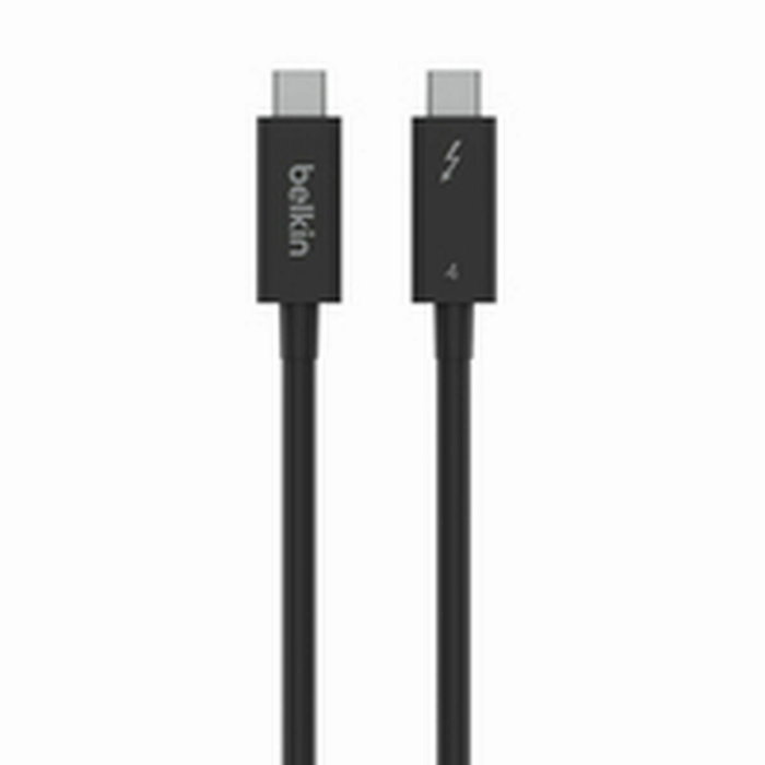 Câble Thunderbolt 3 Belkin INZ002BT2MBK Noir 2 m Câble Thunderbolt 3 Belkin INZ002BT2MBK Noir 2 m