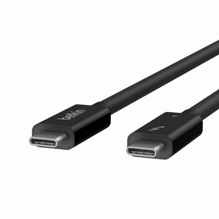 Câble Thunderbolt 3 Belkin INZ002BT2MBK Noir 2 m Câble Thunderbolt 3 Belkin INZ002BT2MBK Noir 2 m