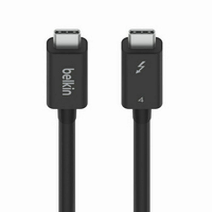 Câble Thunderbolt 3 Belkin INZ002BT2MBK Noir 2 m Câble Thunderbolt 3 Belkin INZ002BT2MBK Noir 2 m