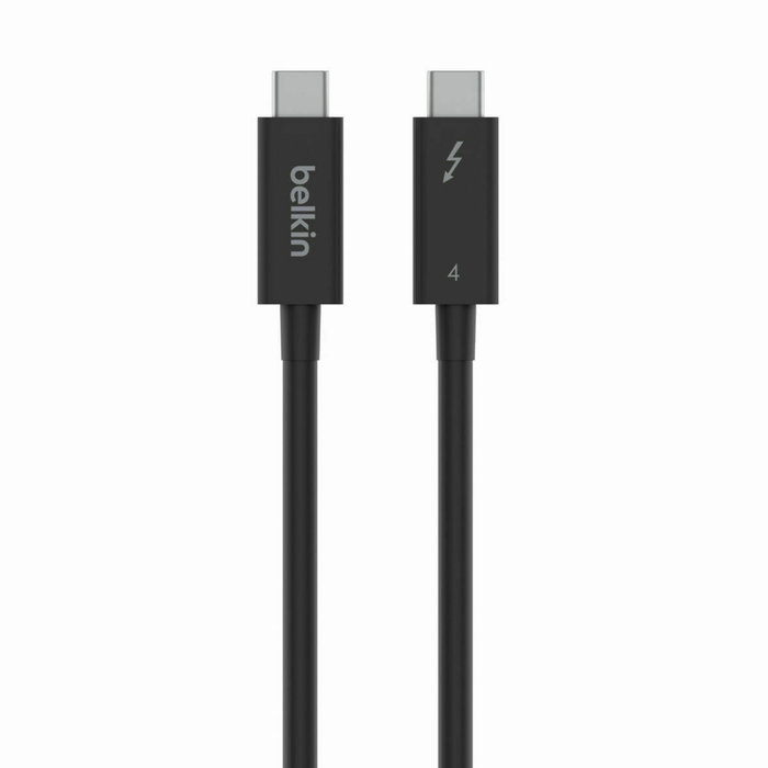 Câble Thunderbolt 3 Belkin INZ002BT2MBK Noir 2 m Câble Thunderbolt 3 Belkin INZ002BT2MBK Noir 2 m