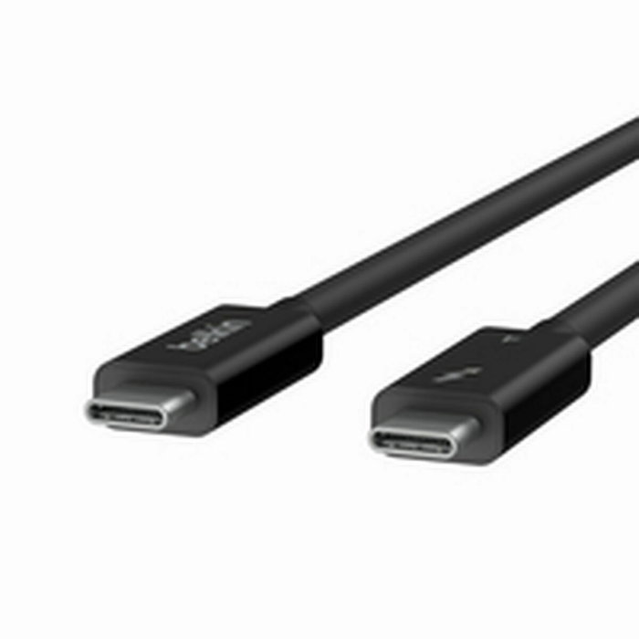 Câble Thunderbolt 3 Belkin INZ002BT2MBK Noir 2 m Câble Thunderbolt 3 Belkin INZ002BT2MBK Noir 2 m