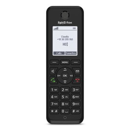 Fritz! Téléphone Fixe Sans Fil DECT M3 Edition International avec VoiP HD, Répondeur, Babyphone, 1000 Contacts, Batterie Lithium, Idéal Maison/Bureau