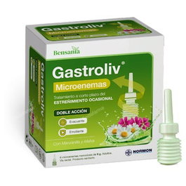 BENSANIA GASTROLIV MICROENEMAS 6 CANULAS