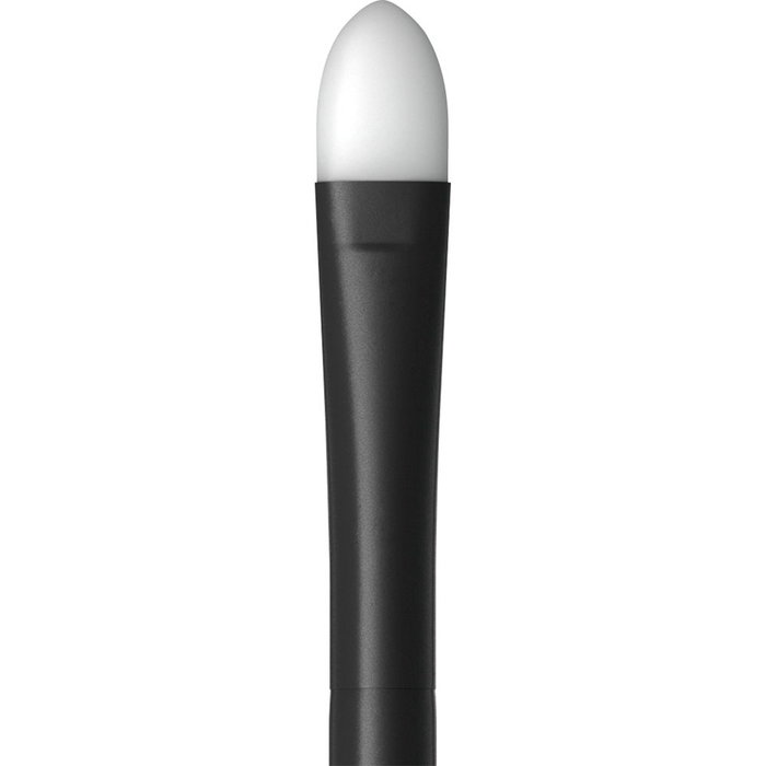 Catrice Pinceau duo pour fard à paupières EFFECT, 2-en-1 avec brosse plate et applicateur silicone, tige noire, 1 unité