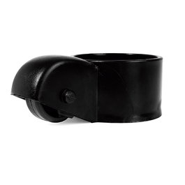 Q&Q Q&Q Contera Con Rueda ∅50 - Barre de sécurité avec roues - Diamètre 50 mm