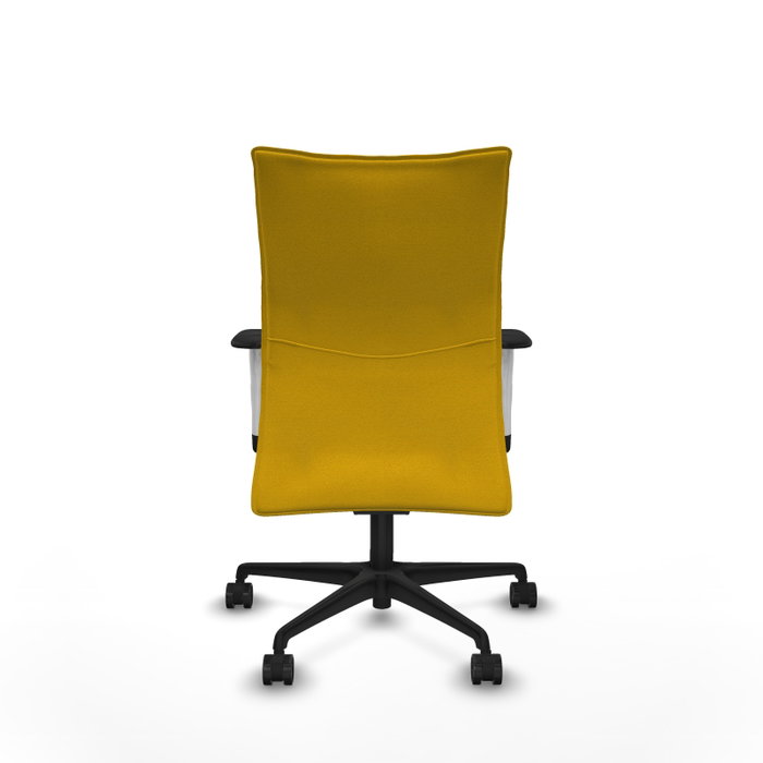 Piqueras Y Crespo Albacete Confidente Jaune avec mécanisme Synchrone et accoudoirs ByN Piqueras Y Crespo Albacete Confidente Jaune avec mécanisme Synchrone et accoudoirs ByN