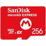 SanDisk Carte mémoire Micro SD Express 256 Go pour Nintendo Switch 2, Rouge