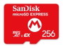 SanDisk Carte mémoire Micro SD Express 256Go pour Nintendo Switch 2