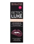 Makeup Revolution Set Retro Luxe Matte, Rouge à Lèvres Liquide et Crayon Royal