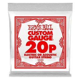Ernie Ball Slinky Cuerda Eléctrica Plana 020 (Set de 6)