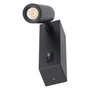 Applique murale de lecture orientable « Halo » 3 W avec puce CREE
