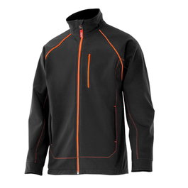 VELILLA Veste Soft Shell Carry Bicolore Noir et Orange Taille M