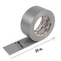 WOLFPACK LINEA PROFESIONAL Cinta Americana Muscle Gris 48 mm x 25 m