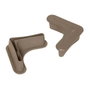 Pieds Simon Rack Gris ABS Carré (100 Unités)