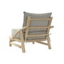 Chaise de jardin DKD Home Decor Naturel Gris clair 82 x 80 x 73 cm