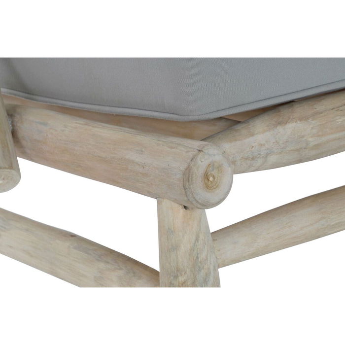 Chaise de jardin DKD Home Decor Naturel Gris clair 82 x 80 x 73 cm Chaise de jardin DKD Home Decor Naturel Gris clair 82 x 80 x 73 cm