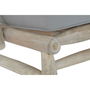 Chaise de jardin DKD Home Decor Naturel Gris clair 82 x 80 x 73 cm