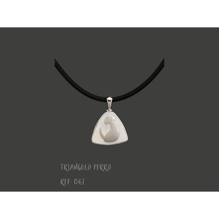 Pendentif Femme Pet Zen 15 X 16 MM Argenté