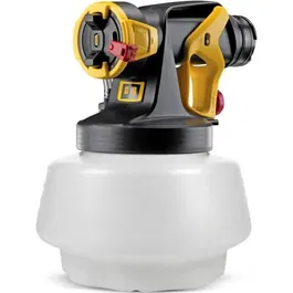 Wagner Godet Façade Ispray 1800 ml - Godet pour pistolet peinture pulvérisation murs et plafonds avec buse pour produits épais