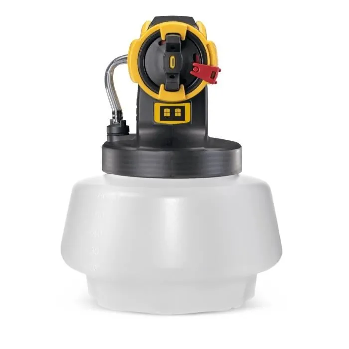 Wagner Godet Façade Ispray 1800 ml - Godet pour pistolet peinture pulvérisation murs et plafonds avec buse pour produits épais