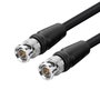 MicroConnect Câble BNC 12G-SDI 10m - Support 4K60Hz, 6G/3G/HD-SDI, Conductor Toronné, Blindage Double Tresse - Conçu au Danemark