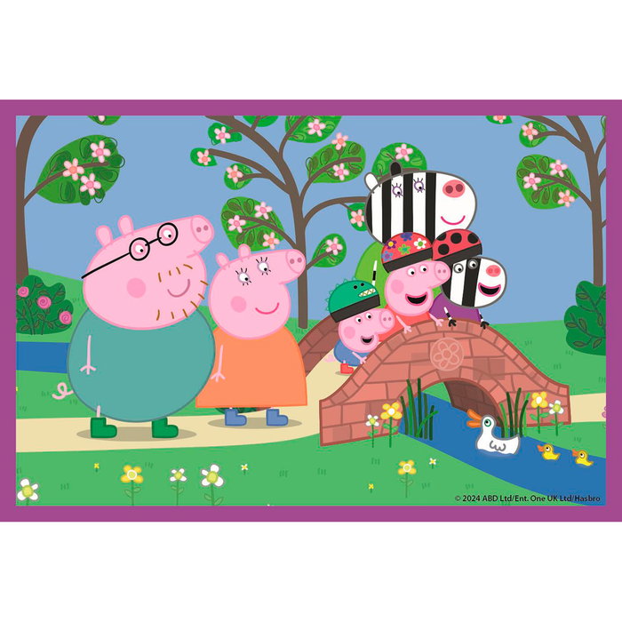 Clementoni Cubos 6 Peppa Pig 40659 – Jeu de 6 Cubes Illustrés
