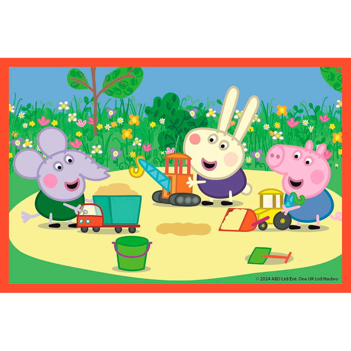 Clementoni Cubos 6 Peppa Pig 40659 – Jeu de 6 Cubes Illustrés