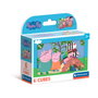 Clementoni Cubos 6 Peppa Pig 40659 – Jeu de 6 Cubes Illustrés
