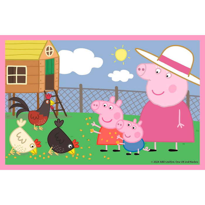 Clementoni Cubos 6 Peppa Pig 40659 – Jeu de 6 Cubes Illustrés