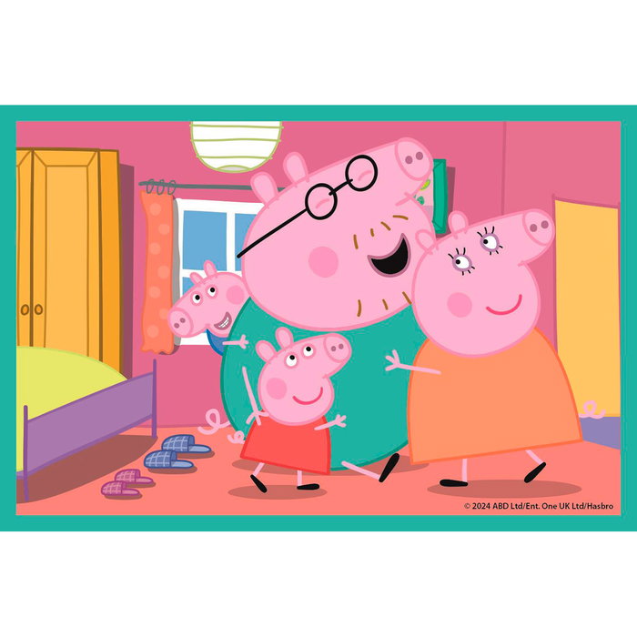 Clementoni Cubos 6 Peppa Pig 40659 – Jeu de 6 Cubes Illustrés