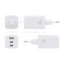 Chargeur mural Aisens ASCH-65W3P041-W Blanc Multicouleur 65 W