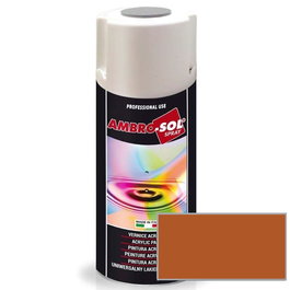 Ambro-sol Spray Peinture Acrylique Marron/Naranja RAL-8023 400 ml - Aérosol haute qualité pour finition professionnelle