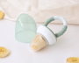 KioKids Alimentateur Anti-étouffement en Silicone - Collection Dolci Amici Salvia - Pour Bébé +6 Mois