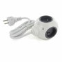 Chacon PowerBall Extended - Bloc multiprise ronde 4 prises + 2 USB