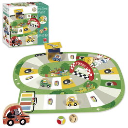 Goula - Ma Première Course 1110700210 - Jeu de circuit de voitures éducatif pour apprendre les couleurs et les chiffres - Dès 3 ans