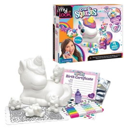 Lexibook Crazart Squeezie surprise maman et ses bébés animaux