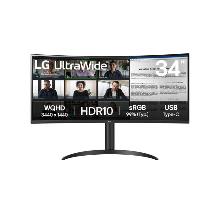 LG 34WR50QK-B UltraWide 34 pouces incurvé WQHD LG 34WR50QK-B UltraWide 34 pouces incurvé WQHD
