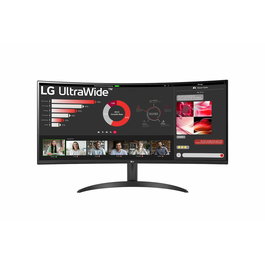 LG 34WR50QK-B / 34WR50QK-B.AEU - Moniteur incurvé 34" UltraWide Quad HD 144 Hz HDR10 FreeSync Premium - Noir