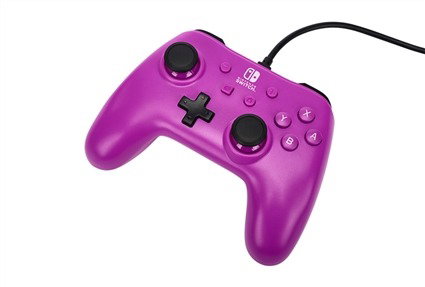PowerA Manette avec câble officielle pour Nintendo Switch NSGP0143 - Violet Grape - Câble USB amovible 3m PowerA Manette avec câble officielle pour Nintendo Switch NSGP0143 - Violet Grape - Câble USB amovible 3m