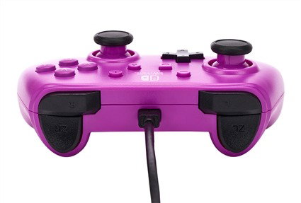 PowerA Manette avec câble officielle pour Nintendo Switch NSGP0143 - Violet Grape - Câble USB amovible 3m PowerA Manette avec câble officielle pour Nintendo Switch NSGP0143 - Violet Grape - Câble USB amovible 3m